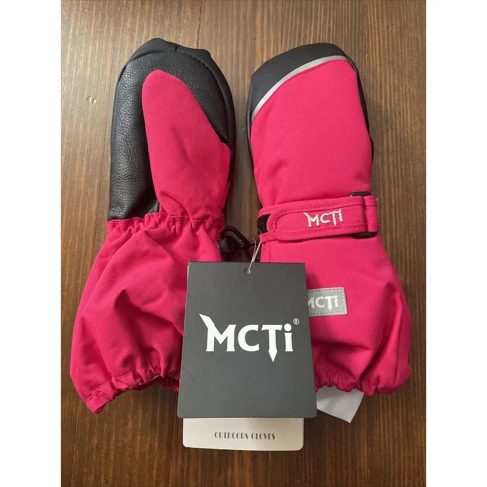 MCTI Kids Gloves Mittens Size XXXS  KIDS-19 Pink New Winter Sports